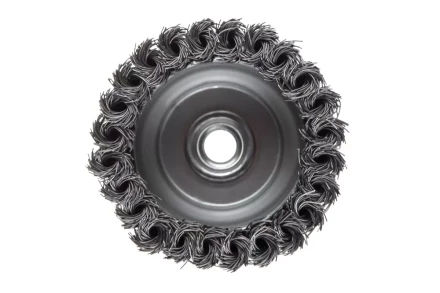 Кордщетка HAMMER чаша 85мм для УШМ витая сталь (207-111) купить в Сургуте