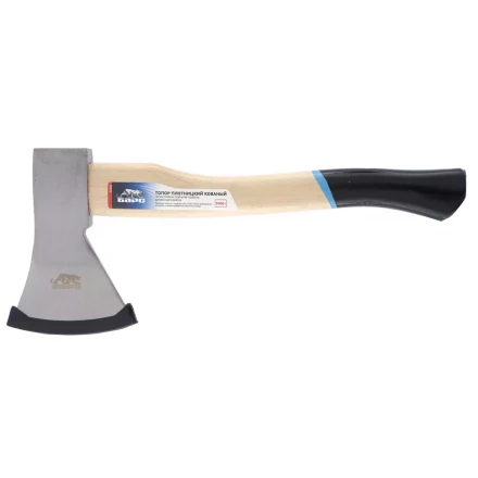 Топор плотницкий кованый деревянная рукоятка 1000гр пескоструйное покрытие полотна БАРС 21656 купить в Сургуте