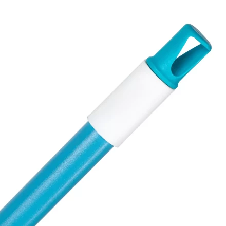 Щетка пластмассовая для подметания пола, 27 см, c черенком, 120 см, бирюзовая щетина, Home Palisad 935445 купить в Сургуте