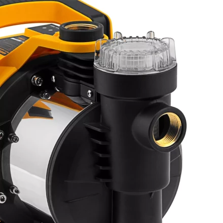 Садовый поверхностный насос Denzel 97305 GP1100SS, 1100 Вт, 4000 л/ч, подъем 45 м, пластик купить в Сургуте