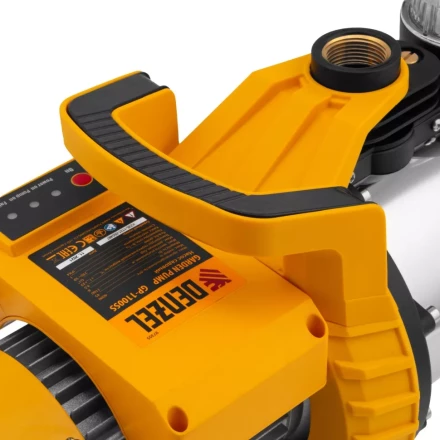 Садовый поверхностный насос Denzel 97305 GP1100SS, 1100 Вт, 4000 л/ч, подъем 45 м, пластик купить в Сургуте