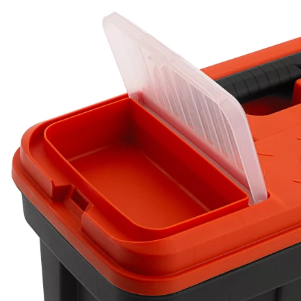 Ящик для инструмента с мет. замками 16&quot;, 410х210x175 мм Россия Stels 90746 купить в Сургуте