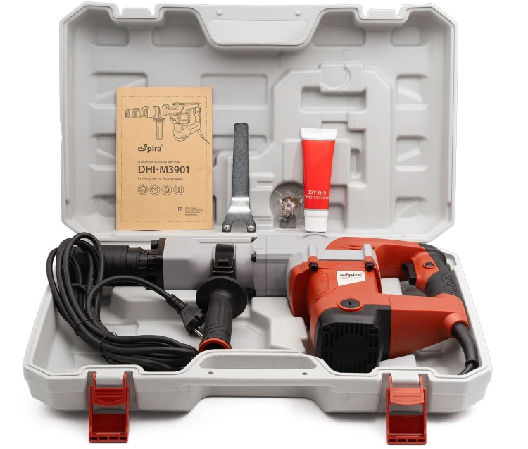 Молоток отбойный ESPIRA DHI-M3901 (1500 Вт, 20 Дж, 7 кг, SDS-MAX) 400652 купить в Сургуте