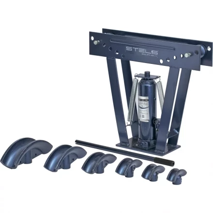 Трубогиб гидравлический 12 т в комплекте с башмаками 1/2–2 STELS 18116 купить в Сургуте