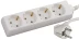 Удлинитель СВЕТОЗАР электрический с заземлением, евро, 4 гнезда, 3м SV-55043-3 купить в Сургуте
