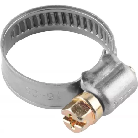 Хомуты ЗУБР &quot;ЭКСПЕРТ&quot;, нерж. сталь, накатная лента 9 мм, 10-16 мм, 200 шт 37820-10-16-200 купить в Сургуте