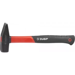 Молоток с фиберглассовой рукояткой, ЗУБР &quot;МАСТЕР&quot; 20020-10, кованый, 1000 г 20020-10