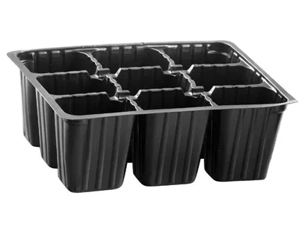 Кассета для рассады 18х13,5см высота 6см 9 ячеек полистирол  Россия 64309 купить в Сургуте