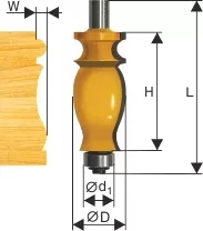 Фреза кромочная фигурная ф254х41мм хв 12мм 10578 купить в Сургуте