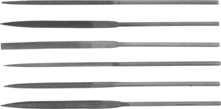 Набор DEXX: Надфили, улучшенная инструментальная сталь У10, 6шт 1604-H6 купить в Сургуте