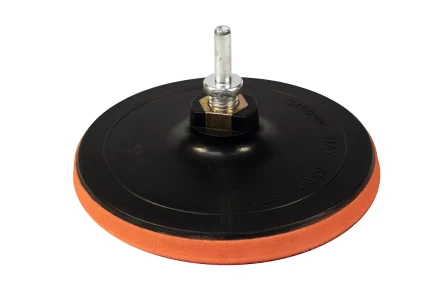 Тарелка опорная Ф150 мм М14 для УШМ липучая основа мягкая адаптер 51543 купить в Сургуте