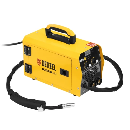 Аппарат инвертор. полуавтомат. сварки Mini MIG-135, 130 А, ПВ 60%// Denzel 94308 купить в Сургуте