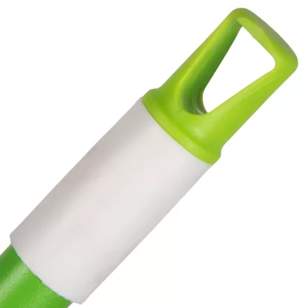 Щетка пластмассовая для подметания пола, 27 см, c черенком, 120 см, салатовая щетина, Home Palisad 935455 купить в Сургуте