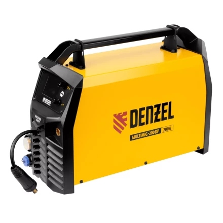 Аппарат инвертор. полуавтомат. сварки MultiMIG-200DP Synergy Double Pulse, 200 А, ПВ 80%// Denzel 94313 купить в Сургуте