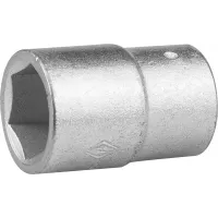 Головка торцовая НИЗ (1/2"), 40Х, шестигранная, оцинкованная, 18мм 2772-18