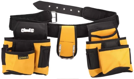 Пояс STAYER для инструментов, нейлоновый, 18 карманов 38612 купить в Сургуте