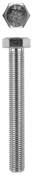 Болт с шестигранной головкой, DIN 933, кл. пр. 8.8, оцинкованный, M8x40мм, 200шт, KRAFTOOL 303074-08-040 303074-08-040 купить в Сургуте