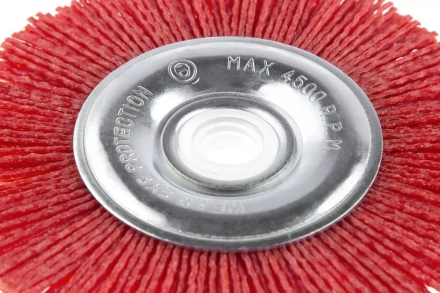 Кордщетка HAMMER плоская 125мм для УШМ нейлон (207-115) купить в Сургуте