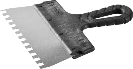 Шпатель ЗУБР &quot;МАСТЕР&quot; ФАСАДНЫЙ, нержавеющее полотно, 200мм, зуб 8х8мм 10078-20-08 купить в Сургуте