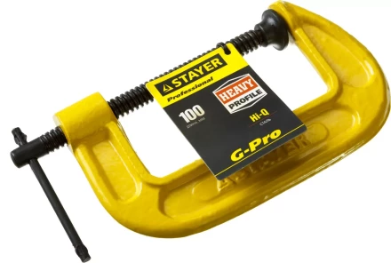 Струбцина STAYER &quot;PROFI&quot; G-образная, 100мм 32144-100 купить в Сургуте