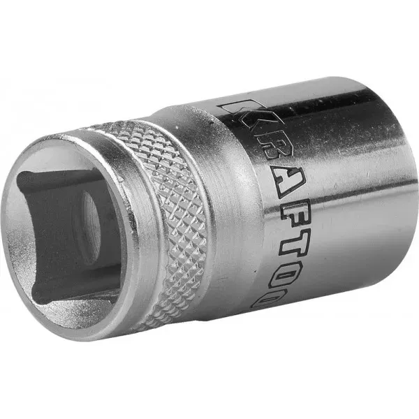 Торцовая головка KRAFTOOL "INDUSTRIE QUALITAT", Cr-V, SUPER-LOCK, хромосатинированная, 1/2", 15 мм 27801-15_z01 купить в Сургуте