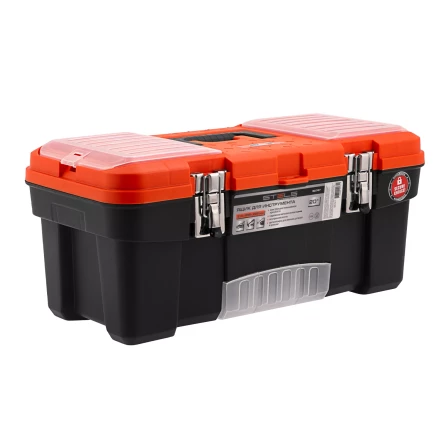 Ящик для инструмента с мет. замками 22&quot;, 560х285x235 мм Россия Stels 90748 купить в Сургуте