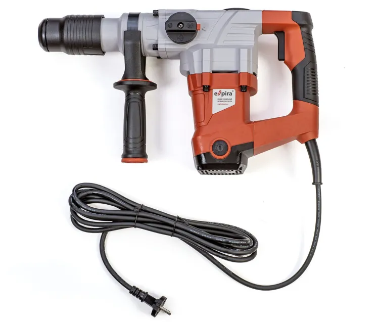 Перфоратор ESPIRA RHI-M4002 (sds max 220 – 240В/50 Гц, мощность 1500 Вт, эн.удара 10 Дж, вес 7.2 кг, кейс), 400551 купить в Сургуте