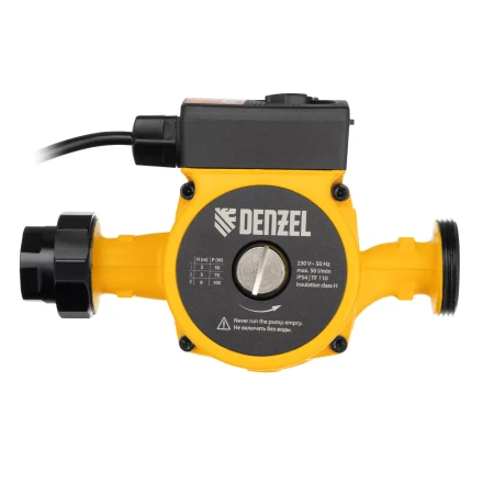 Циркуляционный насос CP25-6, напор 6 м, 50 л/мин, 1 м кабель, монт. длина 180 мм Denzel 99411 купить в Сургуте