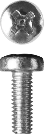 Винт ЗУБР &quot;МАСТЕР&quot; DIN 7985, класс прочности 4.8, оцинкованный, M3x10мм, 5кг 303150-03-010 купить в Сургуте