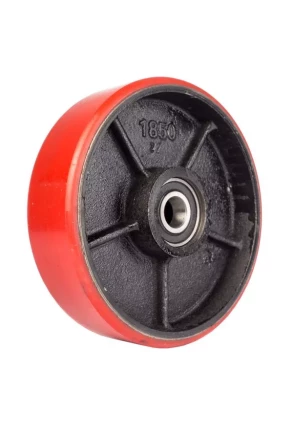Колесо полиуретан 180х50 мм с подшипником для тележек гидравлических для BF/DF-III/RHP/AC/DF/CW2 1001404 купить в Сургуте