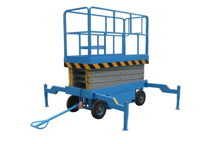 Подъемник ножничный передвижной 500 кг 6/8 м TOR SJY-0,5-6 DC аккумуляторный (Y) 1017003 купить в Сургуте