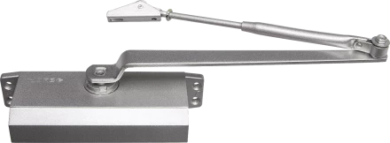 Доводчик дверной ЗУБР для дверей массой до 100 кг цвет серебро 37910-100 купить в Сургуте