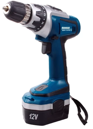 Дрель-шуруповерт аккумуляторная Фиолент ДША1-10-РЭ3-12 В купить в Сургуте