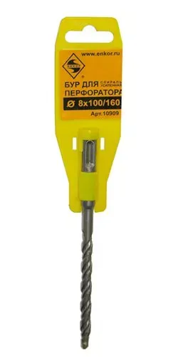 Бур SDS+  ф 8х100/160 усиленный  10/50/200 10909 купить в Сургуте