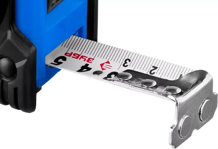 Рулетка ЗУБР &quot;НЕЙЛОН&quot;, нейлоновое покрытие, упрочненное полотно, ударопрочный обрезиненный корпус, 10м/25мм 34056-10-25_z01 купить в Сургуте