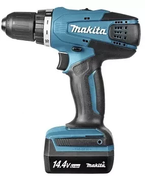 Дрель-шуруповерт аккумуляторная Makita DF347DWLE купить в Сургуте