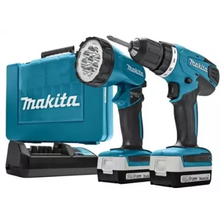 Дрель-шуруповерт аккумуляторная Makita DF347DWLE купить в Сургуте