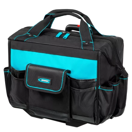 Сумка для инструмента Gross 90277, 460х240х340мм, выдвижная рукоятка, колеса купить в Сургуте