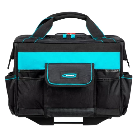 Сумка для инструмента Gross 90277, 460х240х340мм, выдвижная рукоятка, колеса купить в Сургуте