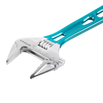 Ключ разводной 200 мм Gross 15558, CrV, облегченный купить в Сургуте