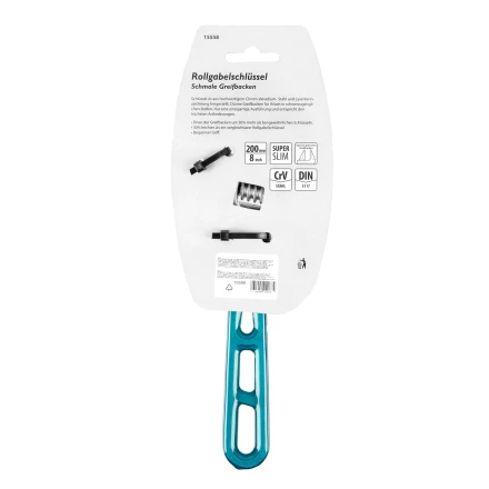 Ключ разводной 200 мм Gross 15558, CrV, облегченный купить в Сургуте