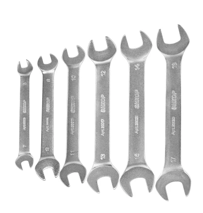 Набор ключей рожковых 6шт чехол Энкор 26067 26067 купить в Сургуте