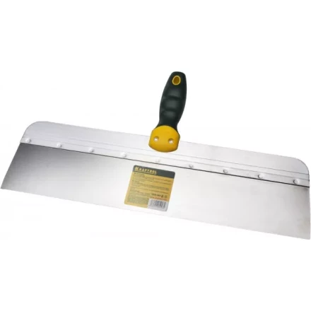 Шпатель KRAFTOOL фасадный с двухкомпонентной ручкой, нержавеющее полотно, 450мм 10036-450 купить в Сургуте