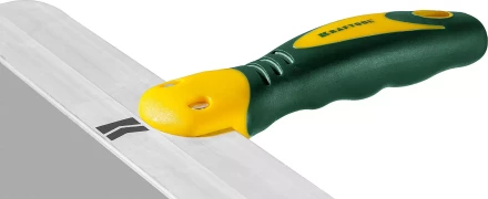 Шпатель KRAFTOOL фасадный с двухкомпонентной ручкой, нержавеющее полотно, 450мм 10036-450 купить в Сургуте