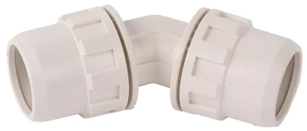 Соединитель ЗУБР &quot;ШиреФит&quot; угловой 45° &quot;штуцер с гайкой - штуцер с гайкой&quot;, 26мм 51491-26 купить в Сургуте