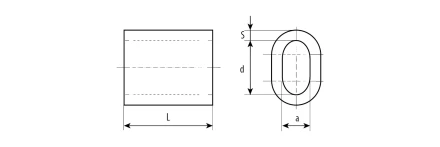 Зажимы троса DIN 3093 алюминиевые пакет серия МАСТЕР купить в Сургуте