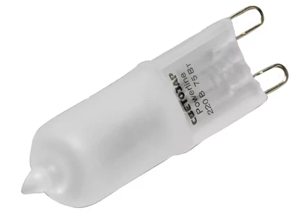 Лампа галогенная СВЕТОЗАР капсульная, матовое стекло, цоколь G9, диаметр 13мм, 40Вт, 220В SV-44894-M купить в Сургуте