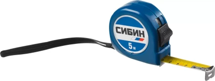 Рулетка СИБИН, пластиковый корпус, 5м/19мм 34020-05-19 купить в Сургуте