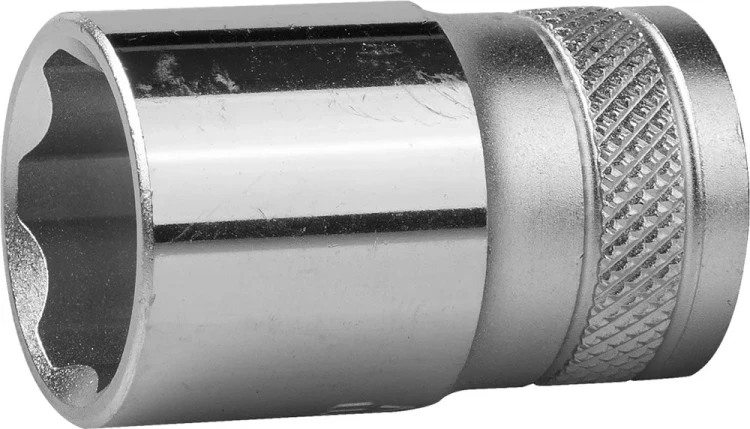 Торцовая головка KRAFTOOL "INDUSTRIE QUALITAT", Cr-V, SUPER-LOCK, хромосатинированная, 1/2", 17 мм 27801-17_z01 купить в Сургуте
