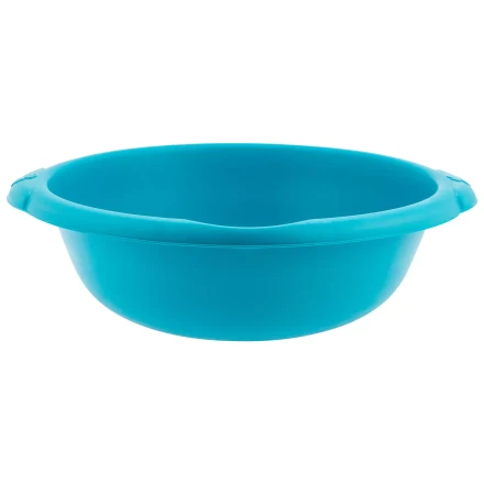 Таз пластмассовый круглый 18 л, бирюзовый, Home Palisad 929865 купить в Сургуте